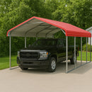 Golden Mount Classic Steel Carport W12' x L20'