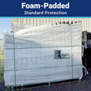 12x8 ft Dual Swing Driveway Steel Gate