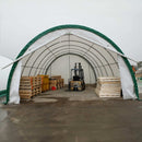 W20'xL30'xH12' Single Truss Storage Shelter, Reinforced Series - Serenity Provision
