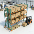 Teardrop Pallet Rack Add On, 96"W x 42"D x 192"H, 5000 lbs Shelf Cap - Serenity Provision