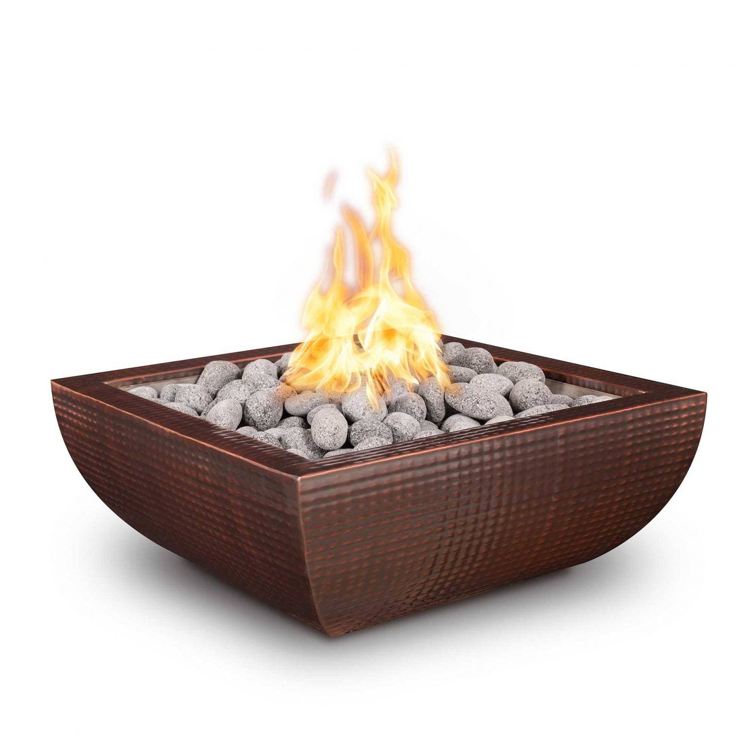 The Outdoor Plus Avalon Fire Bowl Hammered Copper OPT-XXAVCPF - Serenity Provision