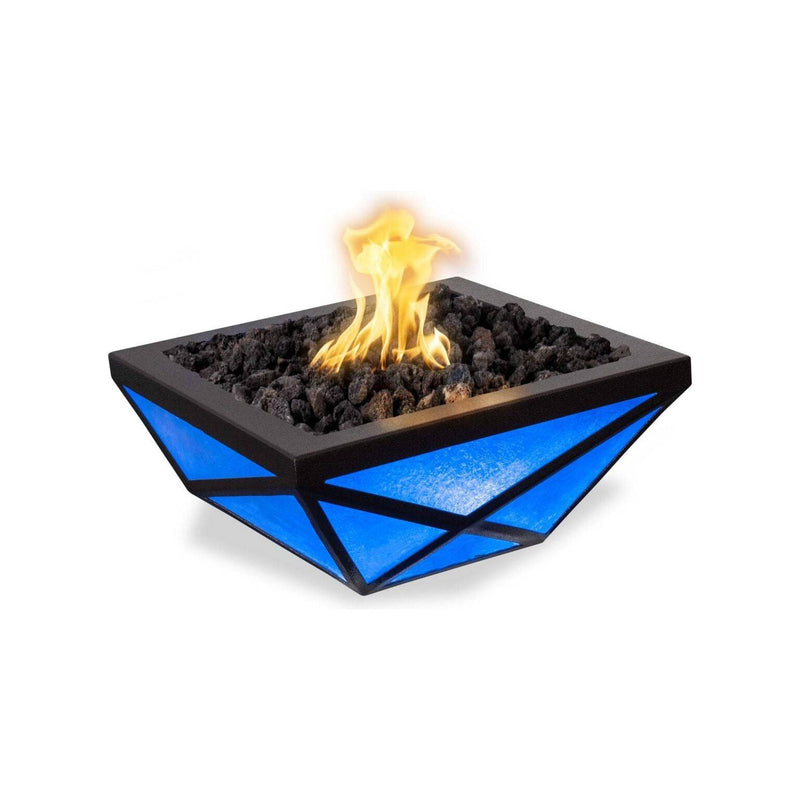 The Outdoor Plus Gladiator LED Fire Bowl Aluminum Powder Coat OPT-GLDPCLEDXX - Serenity Provision