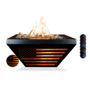 The Outdoor Plus Lighthouse LED Collection Fire Bowl Metal Powder Coat OPT-LHFO - Serenity Provision