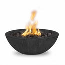 The Outdoor Plus Sedona Fire Bowl Wood Grain GFRC Concrete OPT-27RWGFO - Serenity Provision