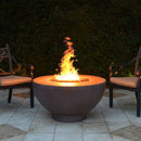 The Outdoor Plus 37″ Sienna Fire Pit GFRC Concrete OPT-RFXX - Serenity Provision