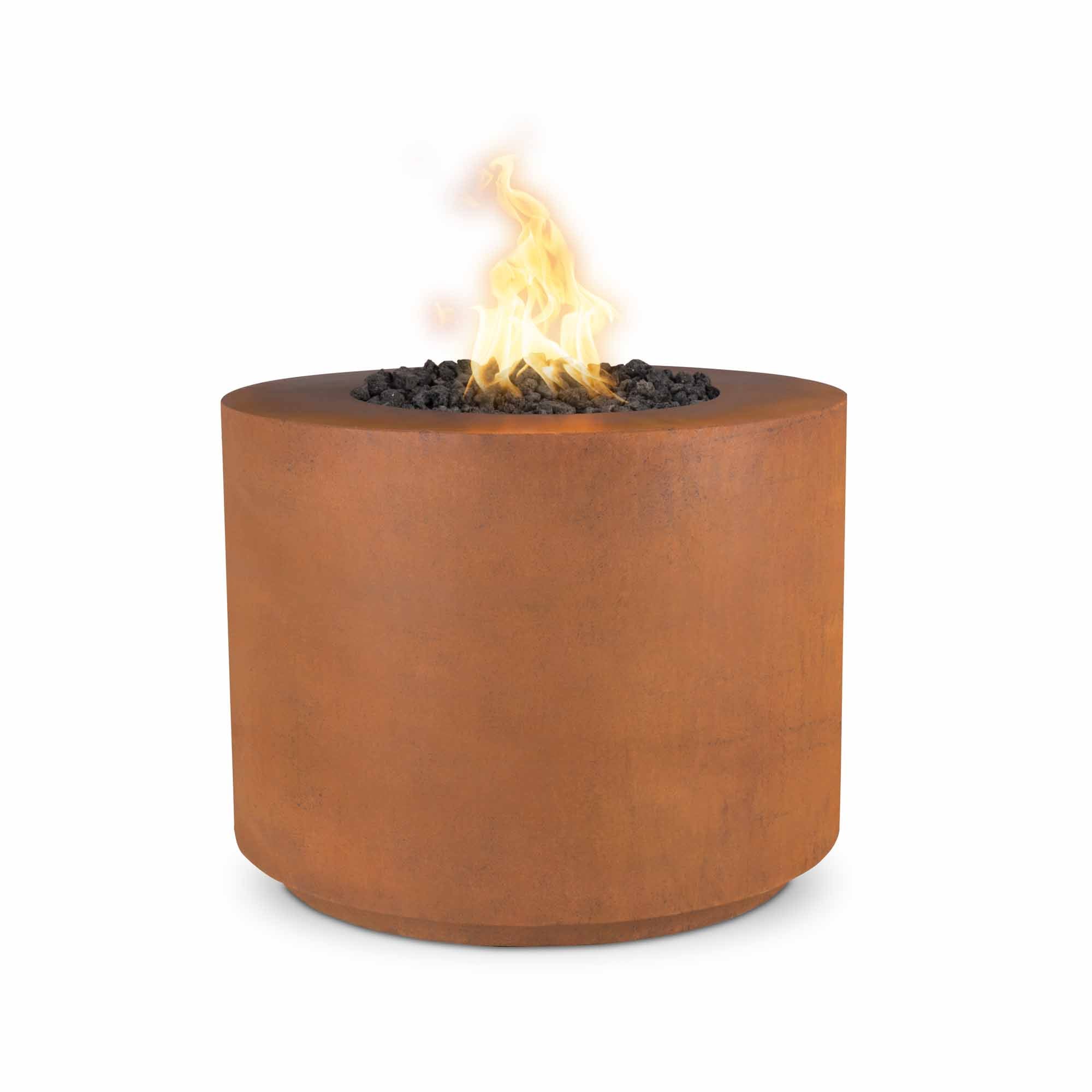 The Outdoor Plus Beverly Fire Pit Corten Steel OPT-XXRRCS - Serenity Provision
