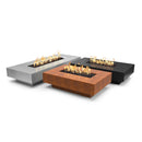 The Outdoor Plus Cabo Linear Fire Pit Corten Steel OPT-CBLNXXCS - Serenity Provision