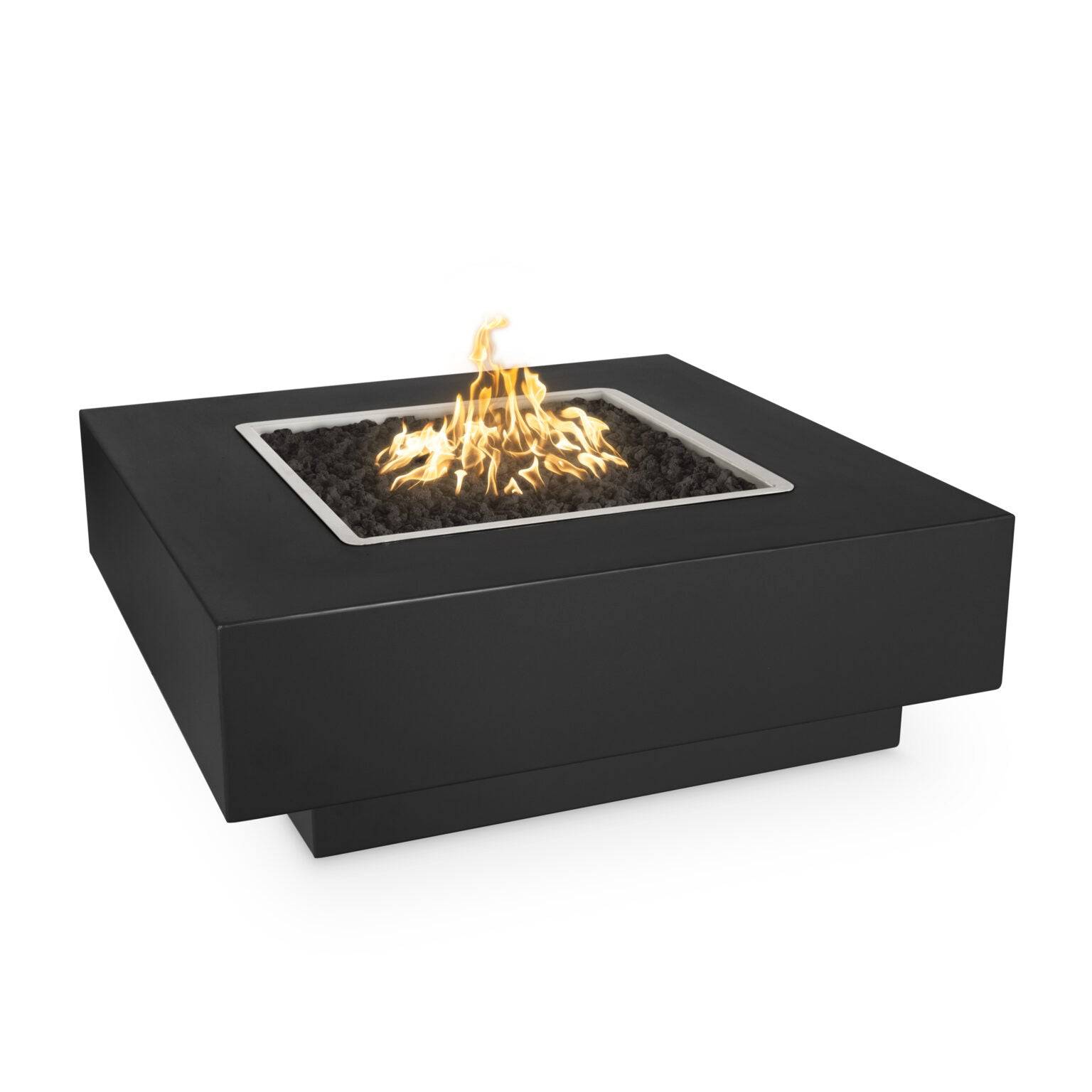 The Outdoor Plus Cabo Square Fire Pit Metal Powder Coated OPT-CBSQXXPC - Serenity Provision