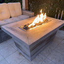 The Outdoor Plus Carson Fire Pit Wood Grain GFRC Concrete OPT-CRSXXXX - Serenity Provision