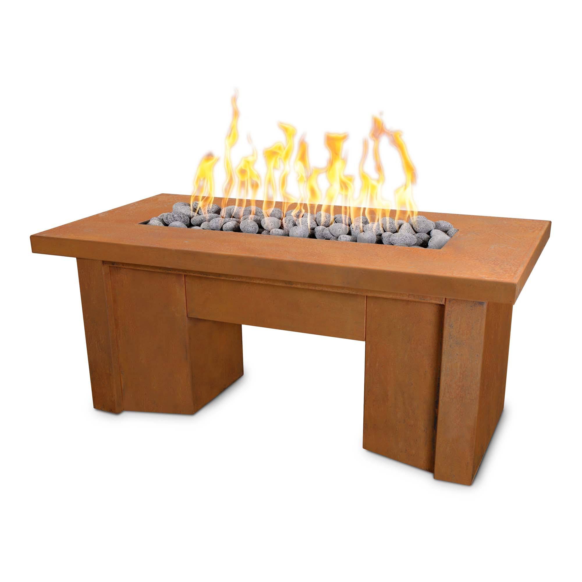 The Outdoor Plus Alameda Fire Pit Corten Steel OPT-ALMCSXX - Serenity Provision
