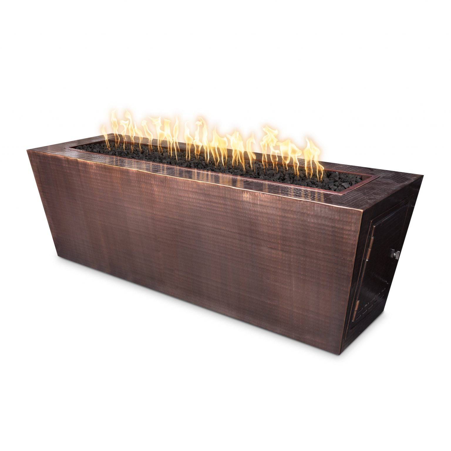 The Outdoor Plus Mesa Fire Pit Hammered Copper OPT-CPRTTXX - Serenity Provision
