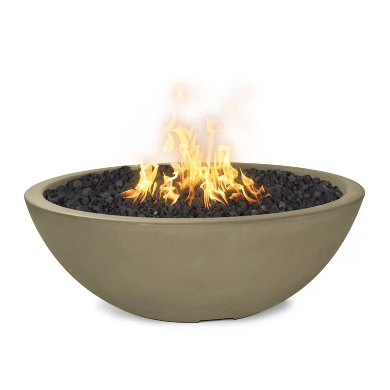 The Outdoor Plus Sedona Narrow Ledge Fire Pit GFRC Concrete OPT-SEDXX - Serenity Provision