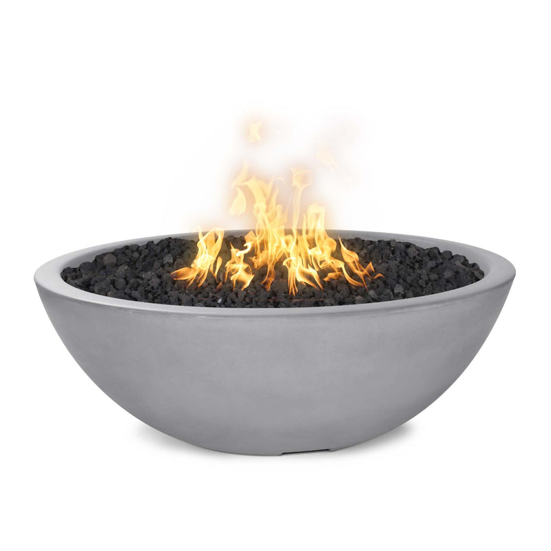 The Outdoor Plus Sedona Narrow Ledge Fire Pit GFRC Concrete OPT-SEDXX - Serenity Provision