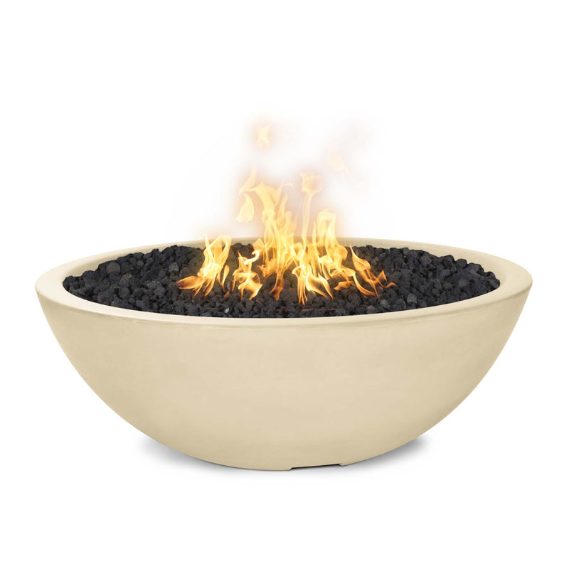 The Outdoor Plus Sedona Narrow Ledge Fire Pit GFRC Concrete OPT-SEDXX - Serenity Provision