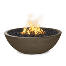 The Outdoor Plus Sedona Narrow Ledge Fire Pit GFRC Concrete OPT-SEDXX - Serenity Provision
