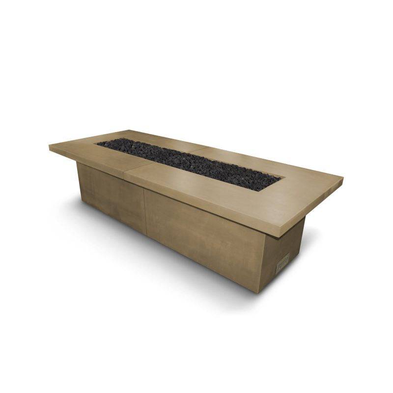 The Outdoor Plus Newport Fire Table GFRC Concrete OPT-NPTTXX - Serenity Provision