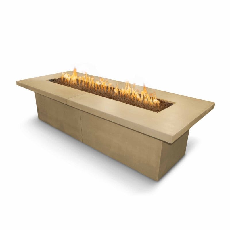 The Outdoor Plus Newport Fire Table GFRC Concrete OPT-NPTTXX - Serenity Provision