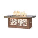The Outdoor Plus Rectangular Outback Fire Pit OPT-OBCRXX - Serenity Provision