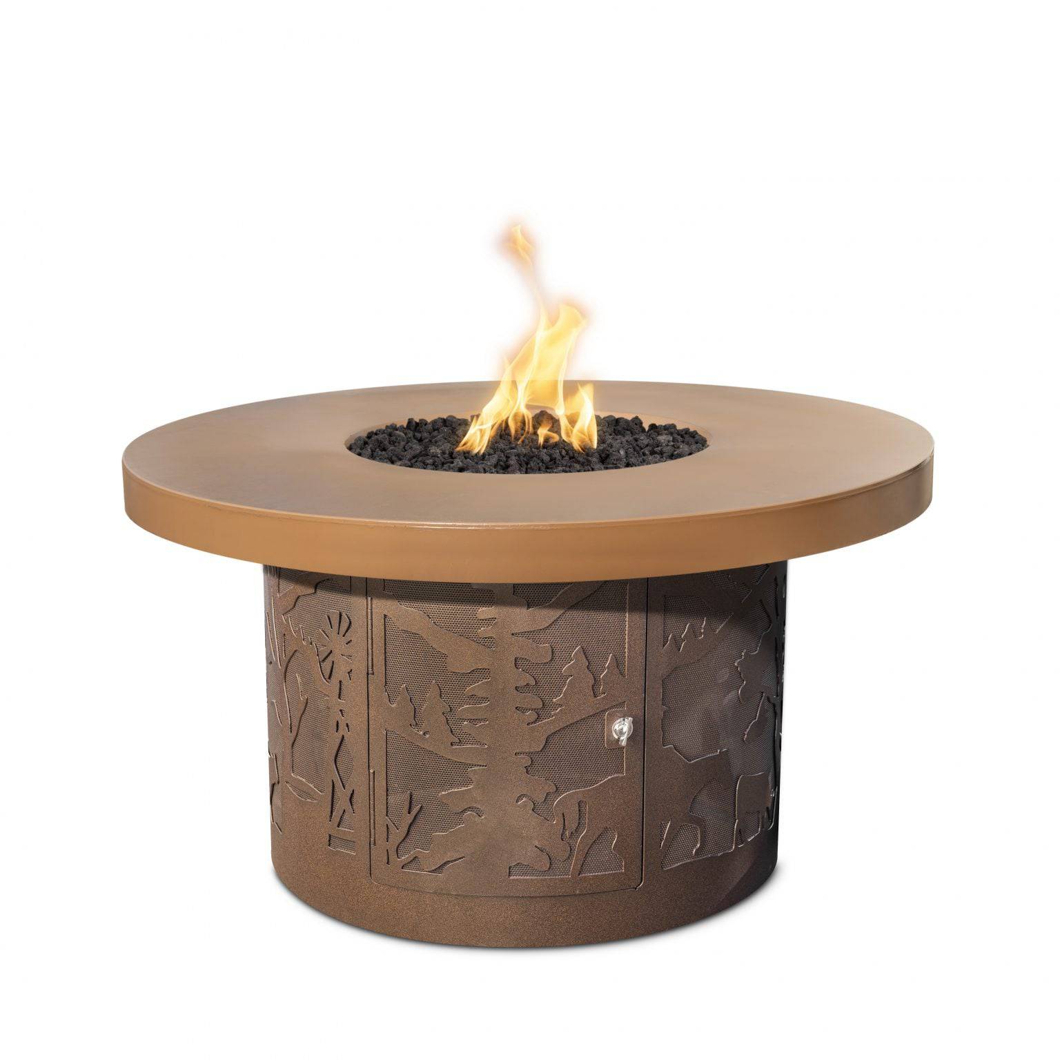 The Outdoor Plus Round Outback Fire Pit OPT-OBRXX46 - Serenity Provision