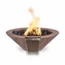 The Outdoor Plus Cazo Fire & Water Bowl Wood Grain Concrete OPT-XXRWGFW - Serenity Provision