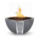The Outdoor Plus Luna Fire & Water Bowl GFRC Concrete OPT-LUNFWXX - Serenity Provision