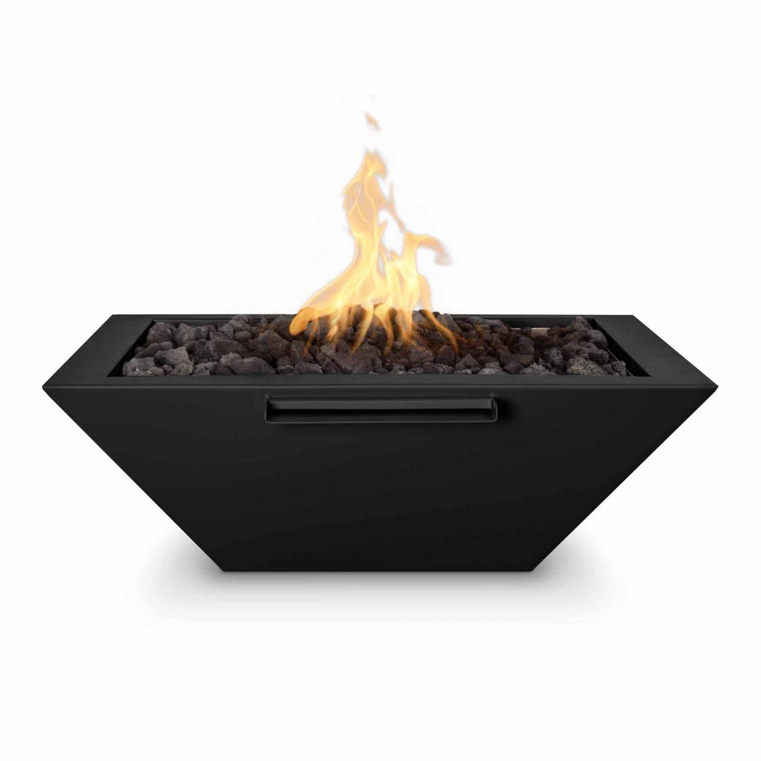 The Outdoor Plus Maya Fire & Water Bowl Powder Coated Metal OPT-XXSQPCFW - Serenity Provision