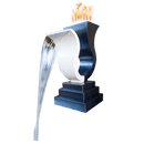 The Outdoor Plus Designer Series Fire & Water Feature 14 OPT-DSF14 - Serenity Provision