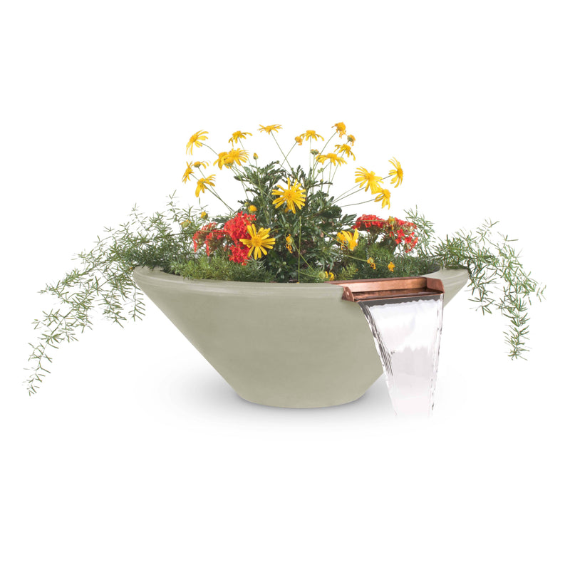 The Outdoor Plus Cazo Planter & Water Bowl GFRC Concrete OPT-XXRPW - Serenity Provision
