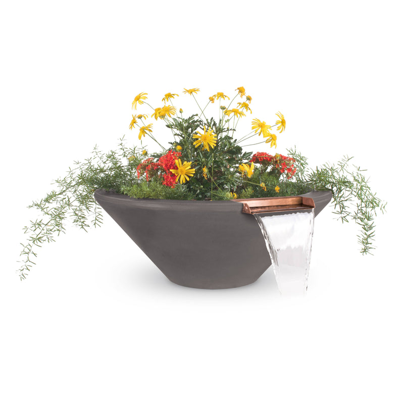 The Outdoor Plus Cazo Planter & Water Bowl GFRC Concrete OPT-XXRPW - Serenity Provision