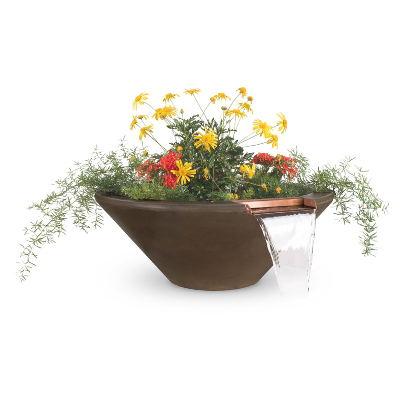 The Outdoor Plus Cazo Planter & Water Bowl GFRC Concrete OPT-XXRPW - Serenity Provision