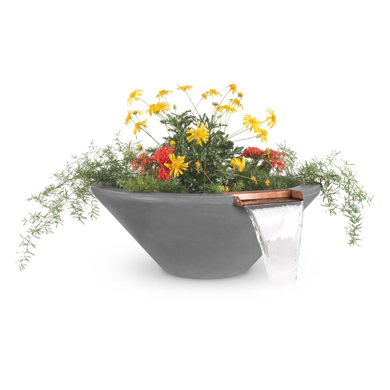 The Outdoor Plus Cazo Planter & Water Bowl GFRC Concrete OPT-XXRPW - Serenity Provision