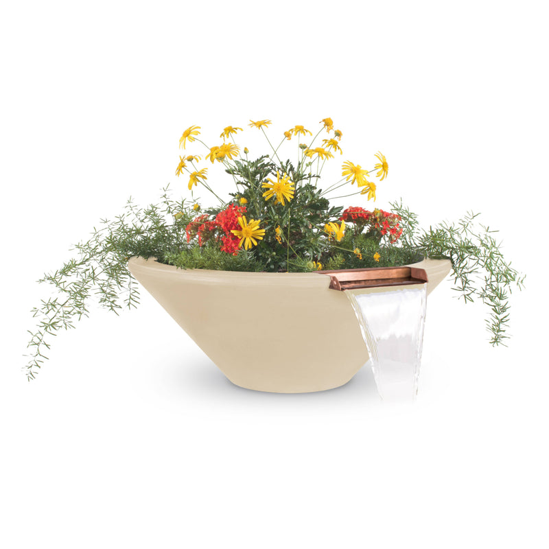 The Outdoor Plus Cazo Planter & Water Bowl GFRC Concrete OPT-XXRPW - Serenity Provision