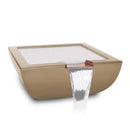 The Outdoor Plus Avalon Water Bowl GFRC Concrete OPT-AVLWOXX - Serenity Provision