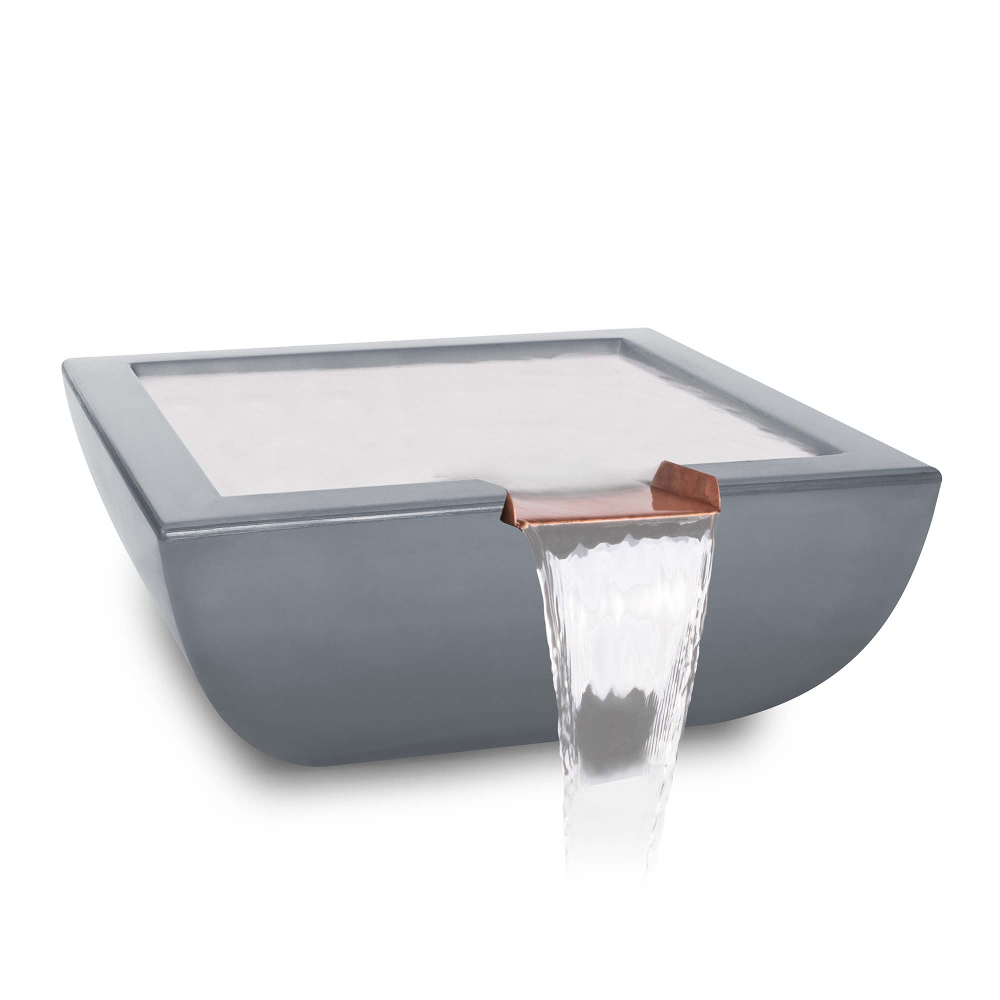 The Outdoor Plus Avalon Water Bowl GFRC Concrete OPT-AVLWOXX - Serenity Provision