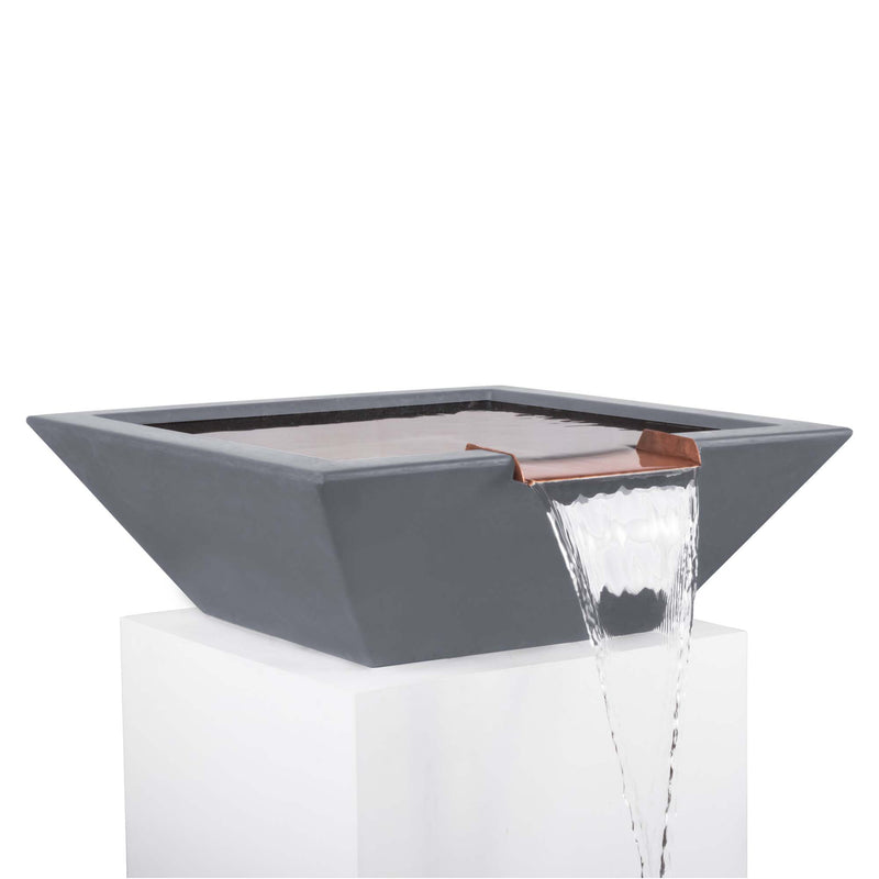 The Outdoor Plus Maya Water Bowl GFRC Concrete OPT-XXSWO - Serenity Provision