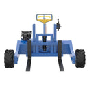 Vestil Steel Heavy Duty 344CC Gas Powered Drive and Lift All-Terrain Pallet Truck 36 In. Long Adjustable Width Forks 4,000 Lb. Capacity Blue - ALL-T-4-GPT-HD