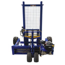 Vestil Steel 190CC Gas Powered Drive and Lift All-Terrain Pallet Truck With 48 In. Long Adjustable Width Forks 1,000 Lb. Capacity Blue - ALL-T-1-GPT-ST-L