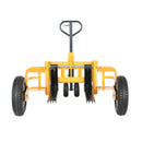 Vestil Steel All-Terrain Pallet Truck 32 In. Fork Length 2500 Lb. Capacity Yellow - ALL-T-HD