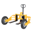 Vestil Steel All-Terrain Pallet Truck 32 In. Fork Length 2500 Lb. Capacity Yellow - ALL-T-HD