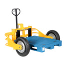 Vestil Steel All-Terrain Pallet Truck 32 In. Fork Length 2500 Lb. Capacity Yellow - ALL-T-HD