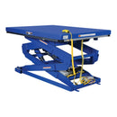 Vestil Steel Double Scissor Lift Table 70 In. Height 3000 Lb. Capacity Blue - EHLTD-3-70