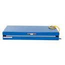 Vestil Steel Electric Hydraulic Lift Table 24 In. x 48 In. 3000 Lb. Capacity Blue - EHLT-2448-3-43