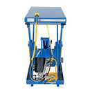 Vestil Steel Electric Hydraulic Lift Table 24 In. x 48 In. 3000 Lb. Capacity Blue - EHLT-2448-3-43