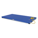 Vestil Steel Electric Hydraulic Lift Table 24 In. x 66 In. 2000 Lb. Capacity Blue - EHLT-2466-2-55