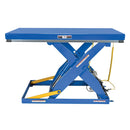 Vestil Steel Electric Hydraulic Lift Table 30 In. x 60 In. 3000 Lb. Capacity Blue - EHLT-3060-3-43