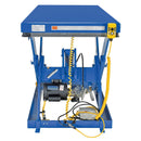 Vestil Steel Electric Hydraulic Lift Table 30 In. x 60 In. 3000 Lb. Capacity Blue - EHLT-3060-3-43