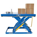 Vestil Steel Electric Hydraulic Lift Table 30 In. x 60 In. 3000 Lb. Capacity Blue - EHLT-3060-3-43
