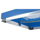 Vestil Steel Electric Hydraulic Lift Table 30 In. x 60 In. 3000 Lb. Capacity Blue - EHLT-3060-3-43