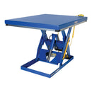 Vestil Steel Electric Hydraulic Lift Table 48 In. x 60 In. 2000 Lb. Capacity Blue - EHLT-4860-2-43