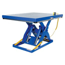 Vestil Steel Electric Hydraulic Lift Table 48 In. x 60 In. 4000 Lb. Capacity Blue - EHLT-4860-4-43